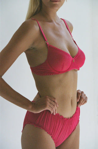 Coquette Silk Undies Fuchsia