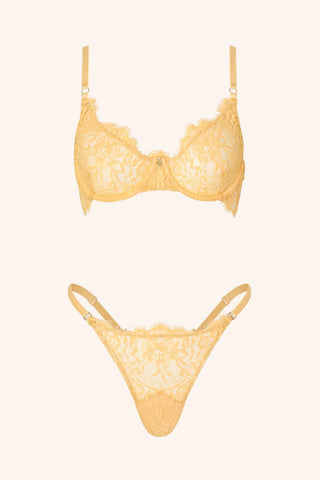 Dainty One Size / Yellow Thong Yellow