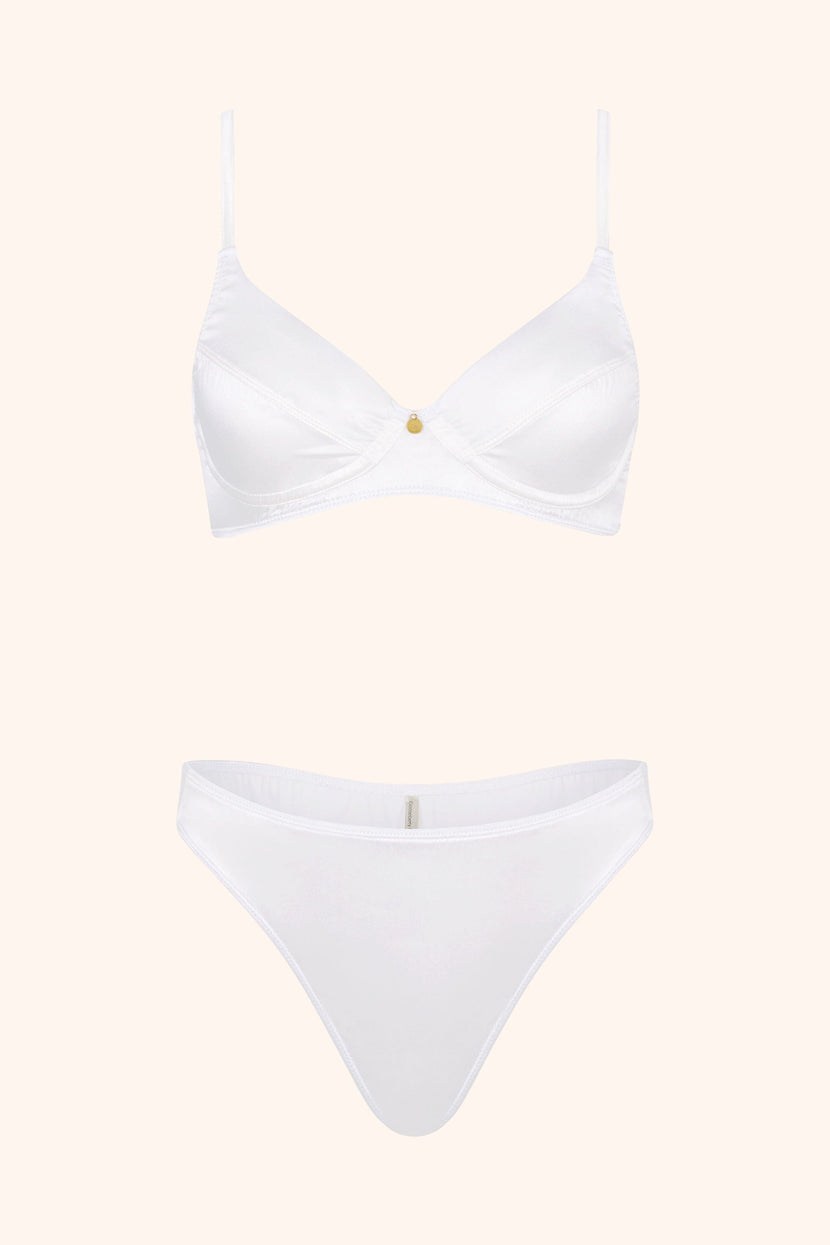 Manhattan XS / Ivory Bra Black