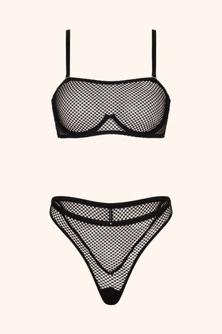 Sweet Nothing XS / Black Bra Black