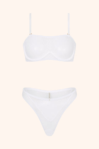 Sweet Nothing XS / Ivory Bra Black