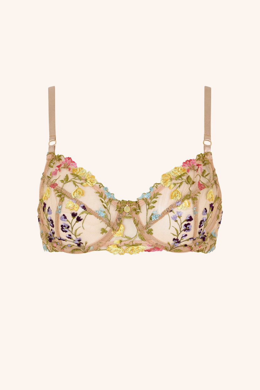 Wildflower XS / Floral Bra