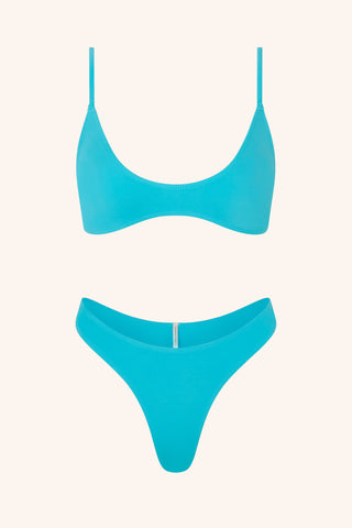 So Chic XS / Aquamarine Thong Aquamarine