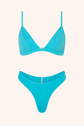 So Chic XS / Aquamarine Triangle Aquamarine