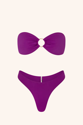 So Chic XS / Plum Bandeau Baby Pink