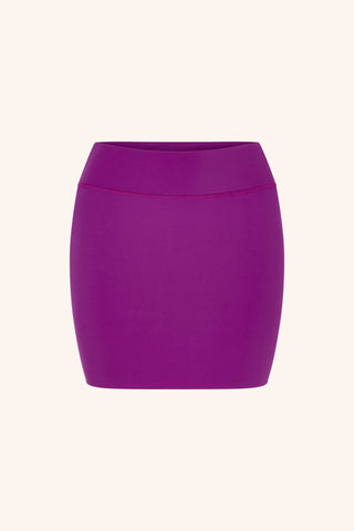So Chic XS-S / Plum Mini Skirt Rum