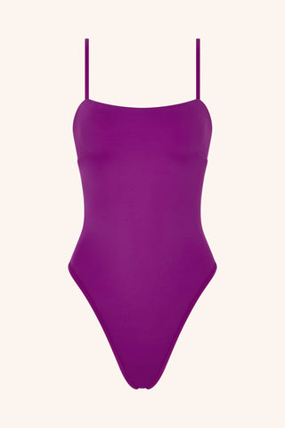 So Chic XS / Plum One Piece Tank Royal Blue