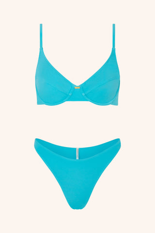 So Chic XS / Aquamarine Sculpting Top Aquamarine