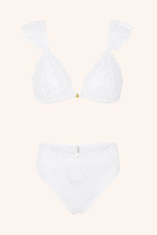 Coquette XS / White Briefs Black