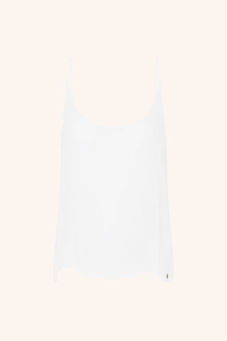 Coquette XS/S / White Silk Caraco White