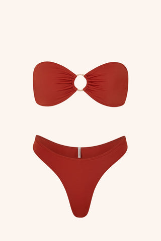 So Chic XS / Rum Bandeau White