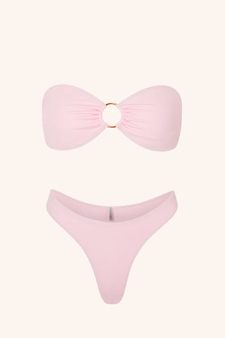 So Chic XS / Baby Pink Bandeau Plum