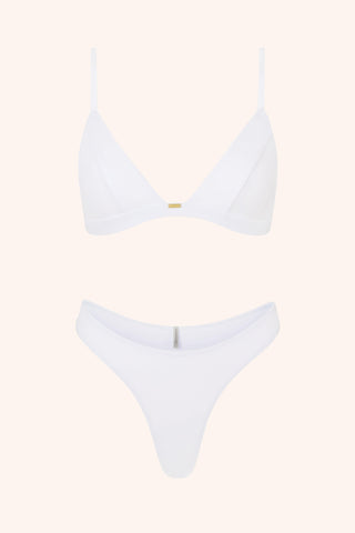 So Chic XS / White Thong White