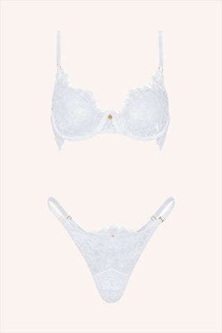 Dainty Bra White
