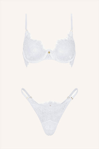 Dainty Thong White