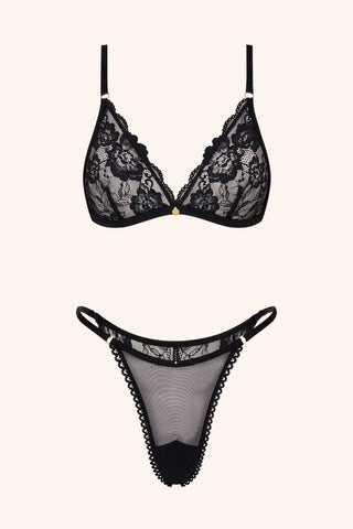 Blush XS / Black Triangle White