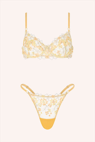 Forget Me Not Bra Yellow