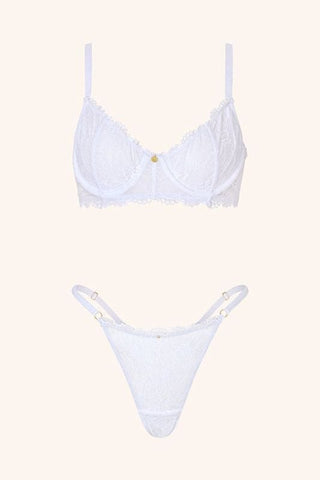 Sweetheart XS / White Bra White