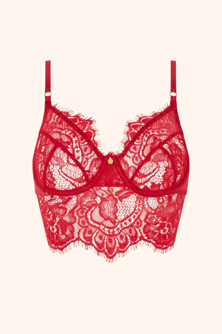 Be Mine Bra Red