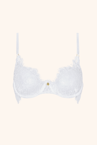 Dainty XS / White Bra White