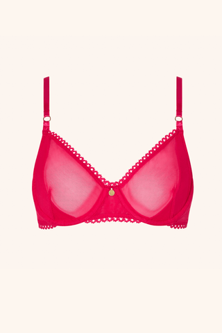 Dolce XS / Fuchsia Push Up Bra Fuchsia