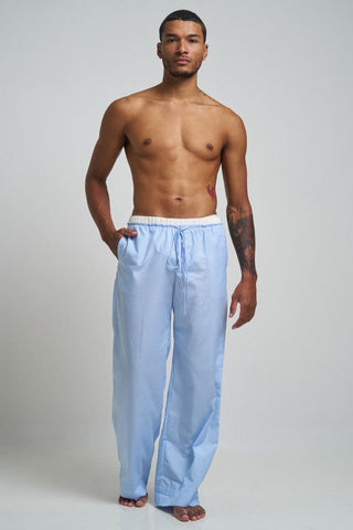 Le Boyfriend Pants Blue