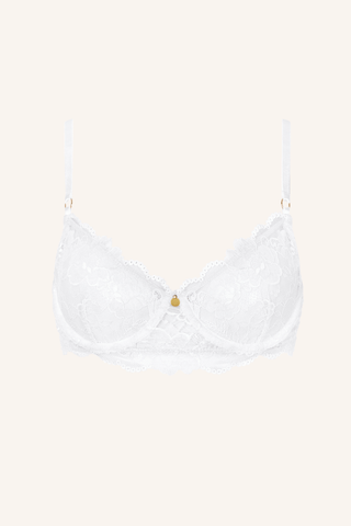 Blush XS / White Bra White