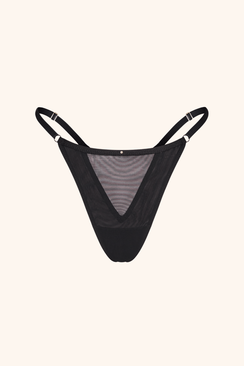 Dolce OS / Black V Thong Black