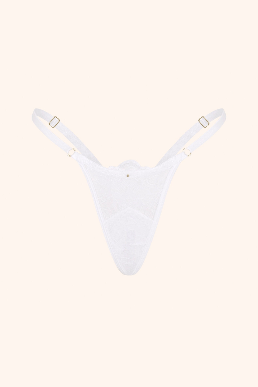 You One Size / Ivory Thong Ivory