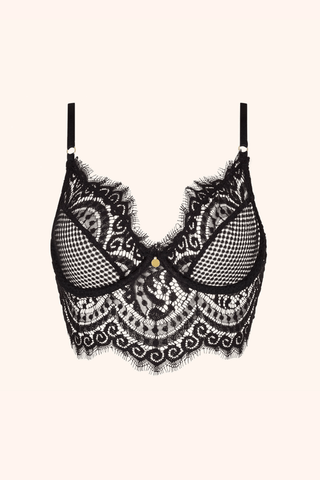 Full on Glam XS / Black Bra Black