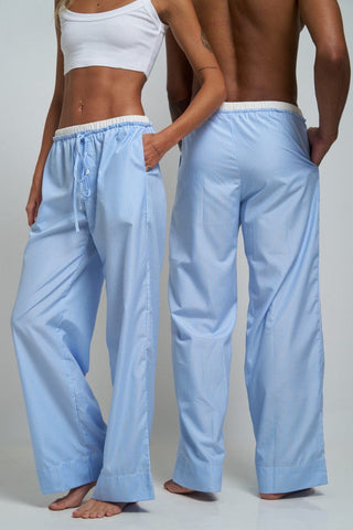Le Boyfriend Pants Blue