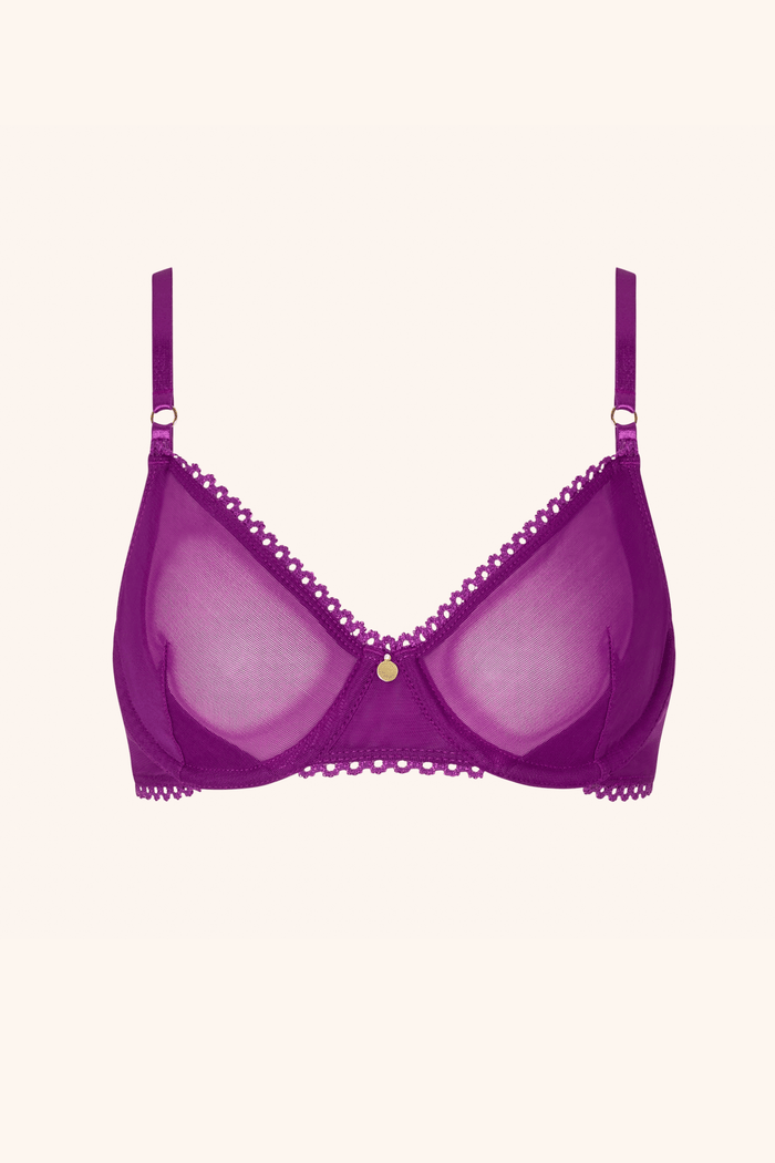 Push Up Bra Plum