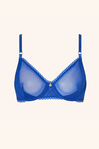 Dolce XS / Royal Blue Push Up Bra Royal Blue