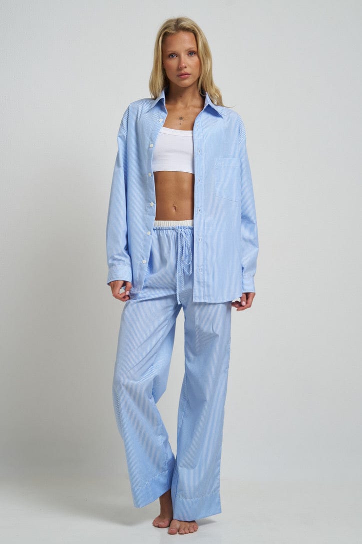 Le Boyfriend Pants Blue