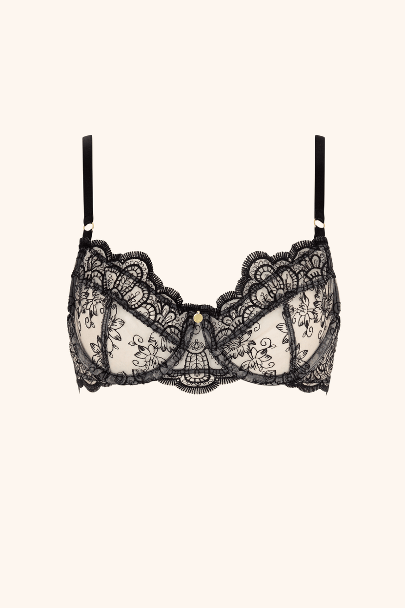 Amore XS / Black Bra Black