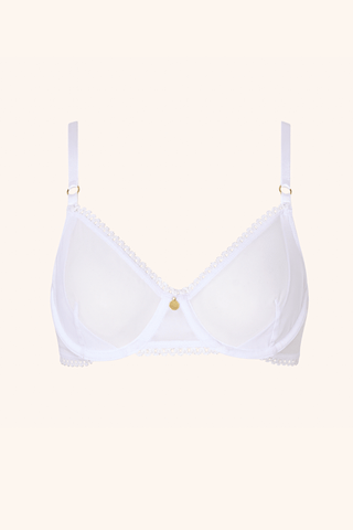 Dolce XS / White Push Up Bra White