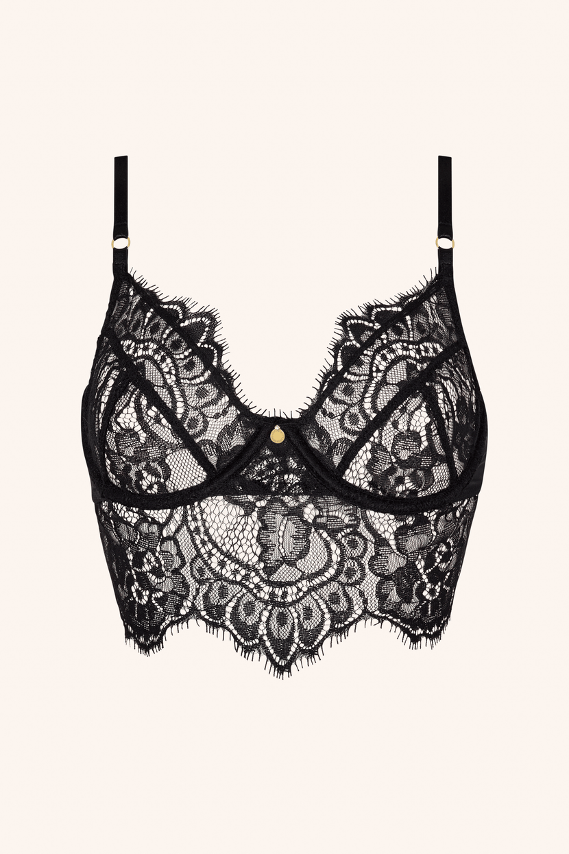 Be Mine XS / Black Bra Black