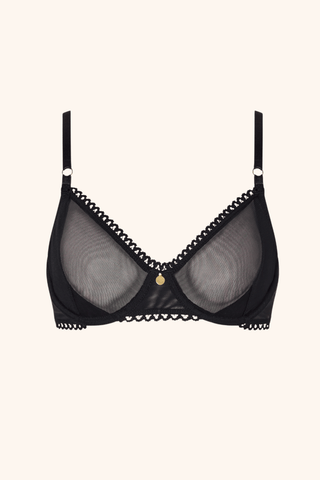 Dolce XS / Black Push Up Bra Black