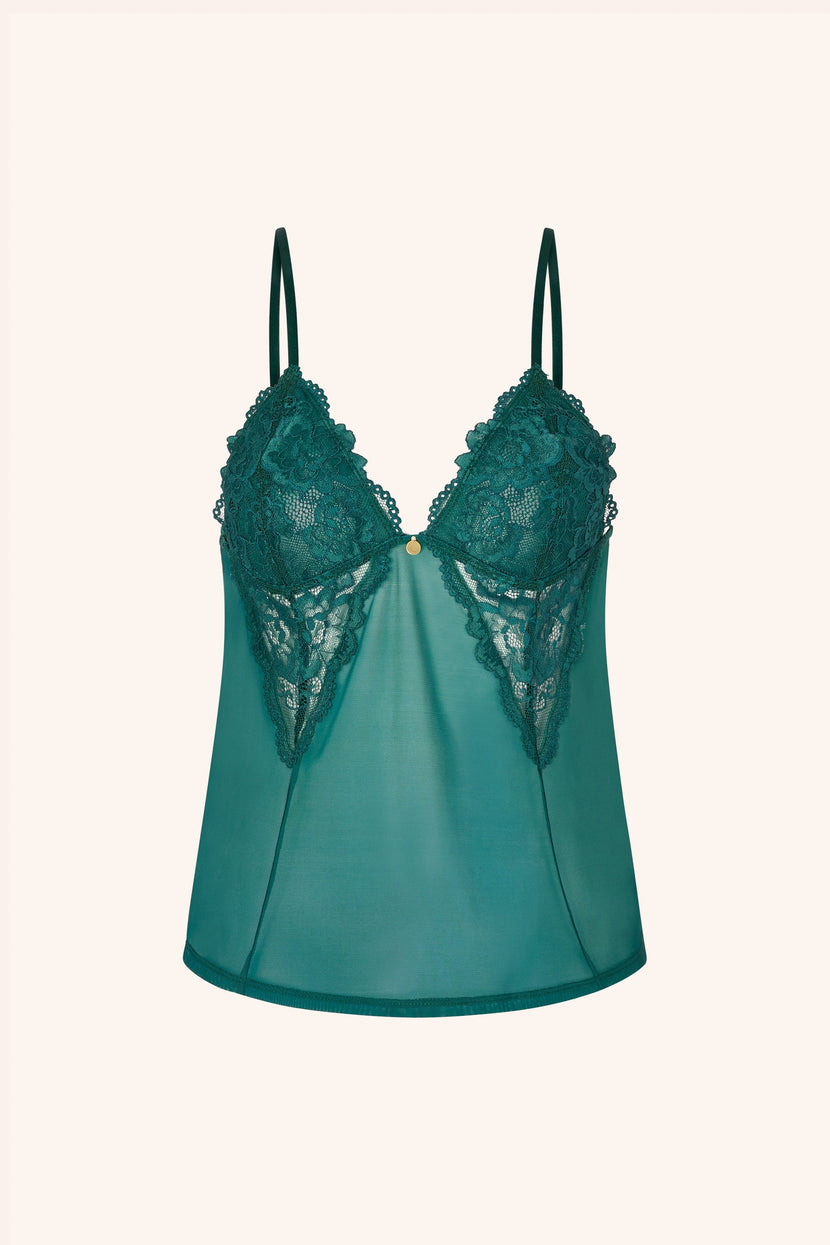 Blush XS / Emerald Caraco White