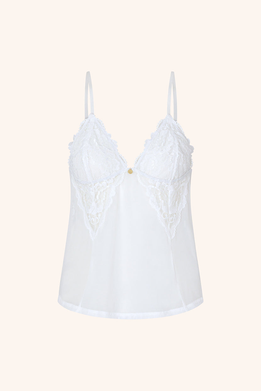 Blush XS / White Caraco White