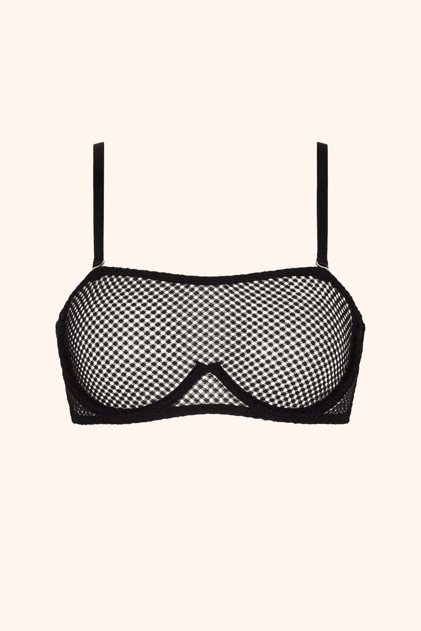Sweet Nothing XS / Black Bra Black