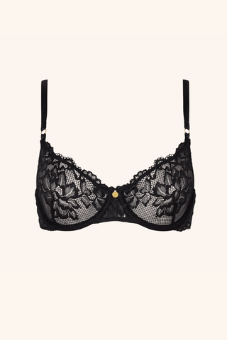 Coquette XS / Black Bra Black