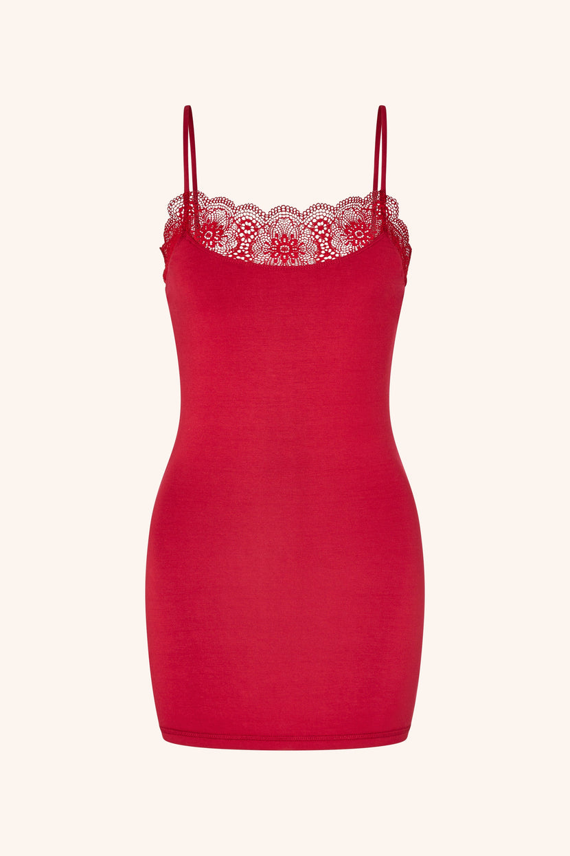Cozy Modal Red / XS Dress Red