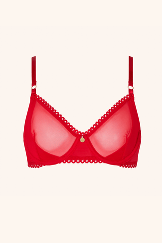 Dolce XS / Red Push Up Bra Red