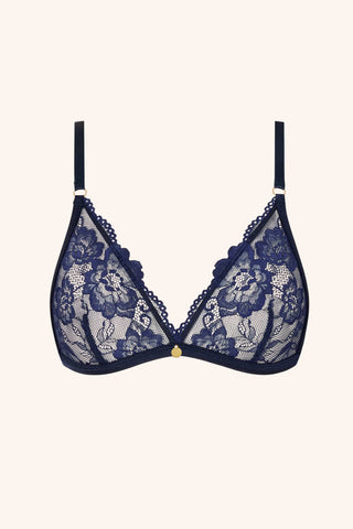 Blush XS / Navy Triangle Navy