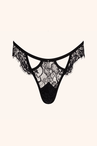 Be Mine XS / Black Briefs Black