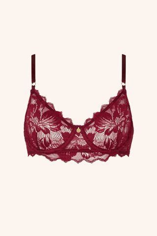 Desire XS / Burgundy Bra Burgundy