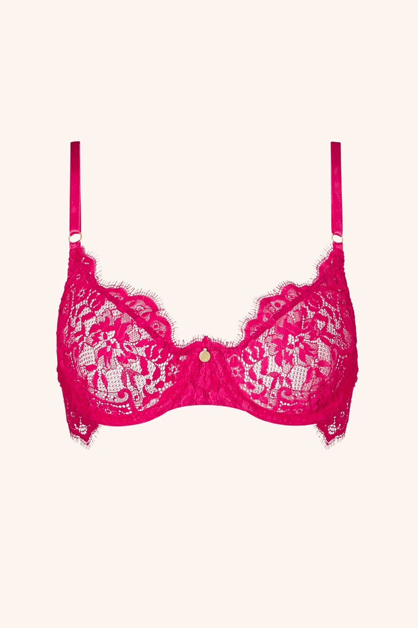 Dainty XS / Fuchsia Bra Fuchsia