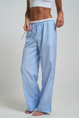 Le Boyfriend Pants Blue