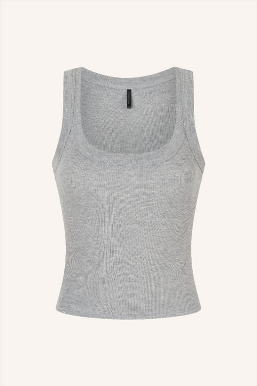 Rib Tank Grey